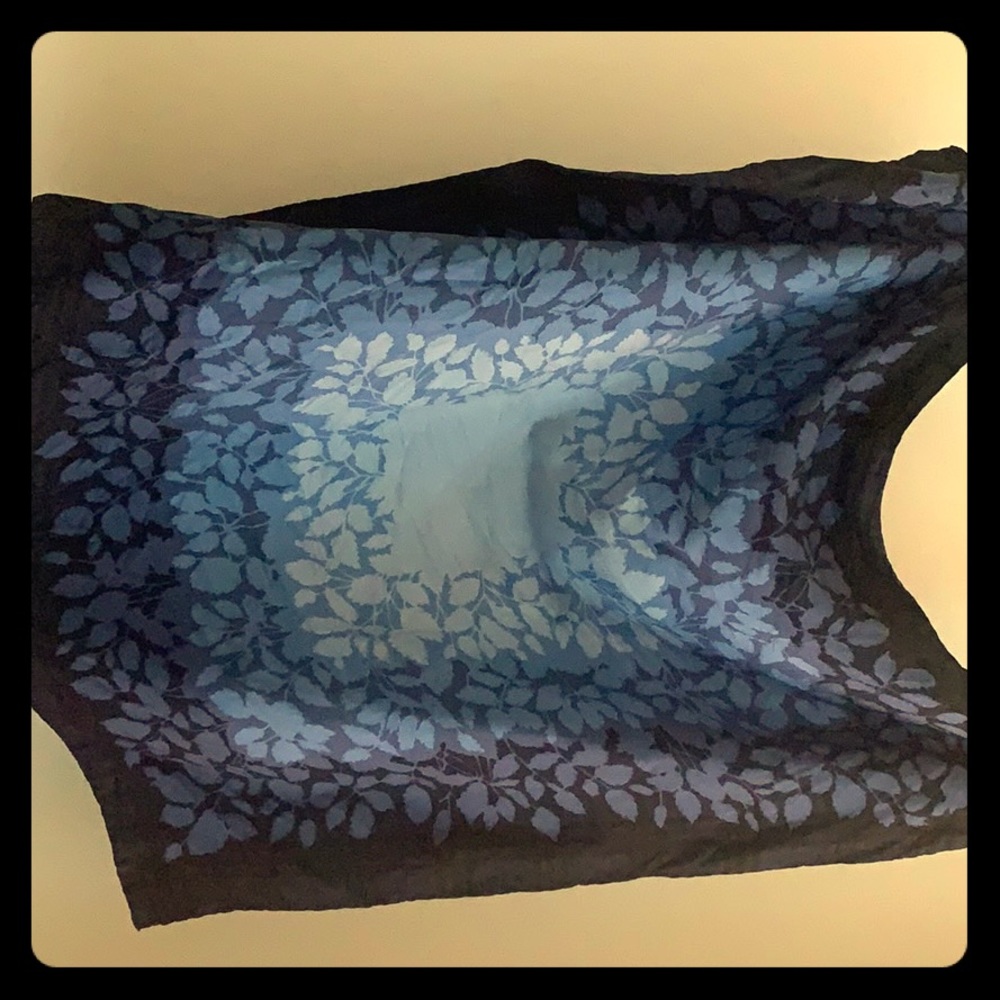 Vintage Burberry silk scarf